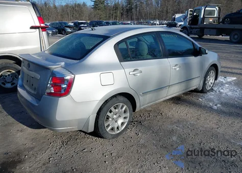 2012 Nissan Sentra 2.0 S z USA, uszkodzony, nr VIN 3N1AB6AP9CL773153